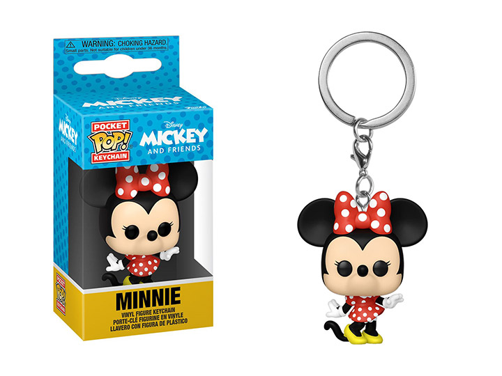 Funko Pocket Pop Keychain: Disney Mickey and Friends - Minnie Mouse - Lost  Planet Comics